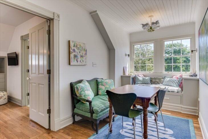 Upstairs game nook
