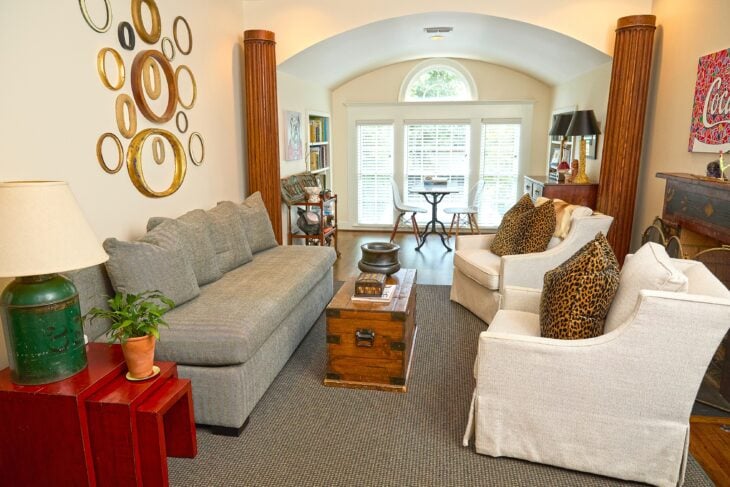 Upstairs den